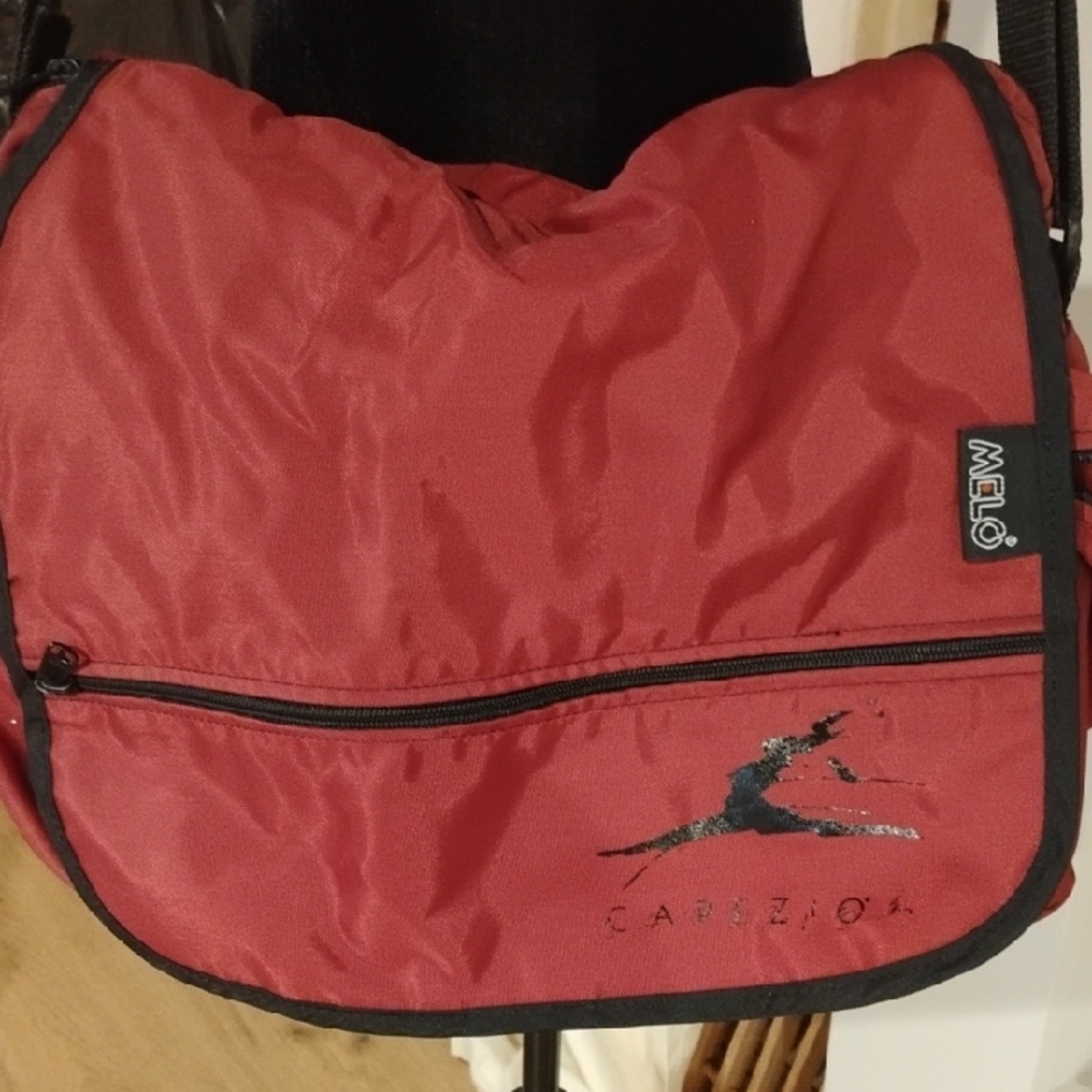 Capezio Dance Red Messenger Bag